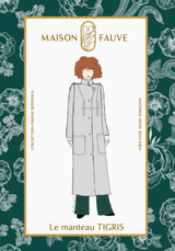 Patron couture manteau Tigris / Patron pochette - Maison Fauve