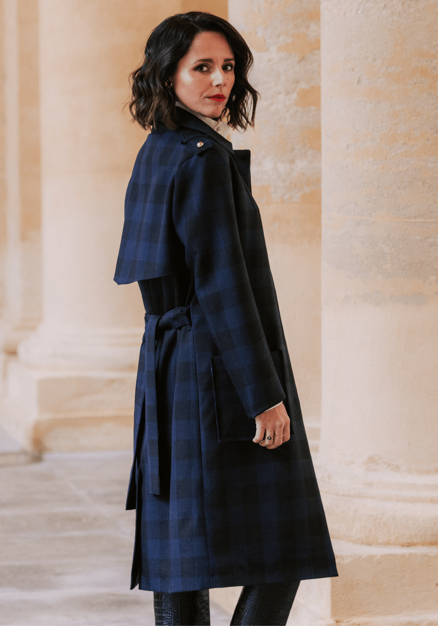 Patron couture manteau Tigris / PDF (A4, A3, A0, US Letter) - Cadres, Calques par Taille, Vidéoprojection - Maison Fauve