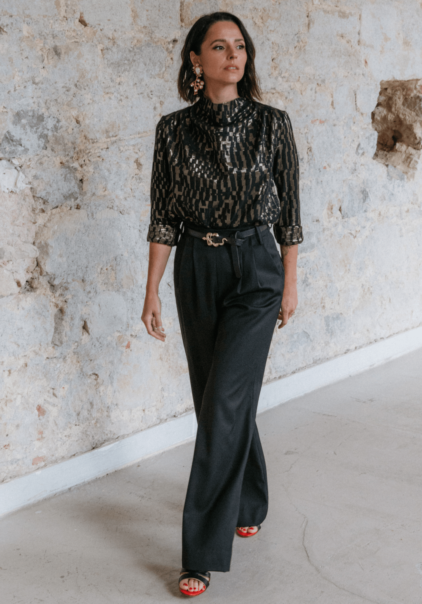 Patron couture pantalon Brooklyn / PDF (A4, A3, A0, US Letter) - Cadres, Calques par Taille, Vidéoprojection - Maison Fauve