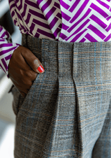 Patron couture pantalon Brooklyn / PDF (A4, A3, A0, US Letter) - Cadres, Calques par Taille, Vidéoprojection - Maison Fauve
