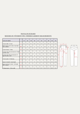 Patron couture pantalon, jean Hussard / PDF (A4, A3, A0, US Letter) - Cadres, Calques par Taille, Vidéoprojection - Maison Fauve