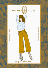 Patron couture pantalon Récif - Patron pochette - Maison Fauve