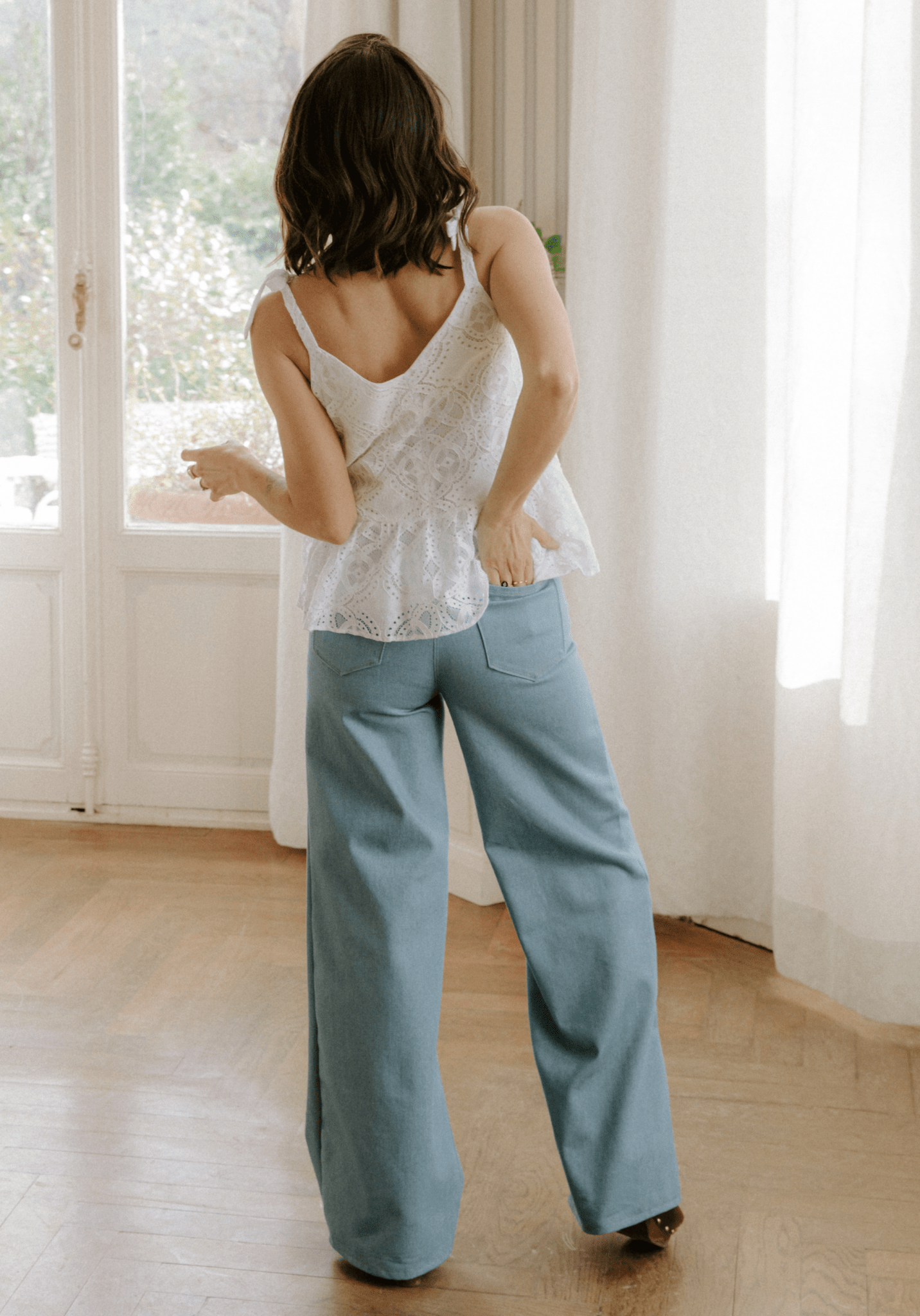 Patron couture pantalon Ronsard - Patron pochette - Maison Fauve