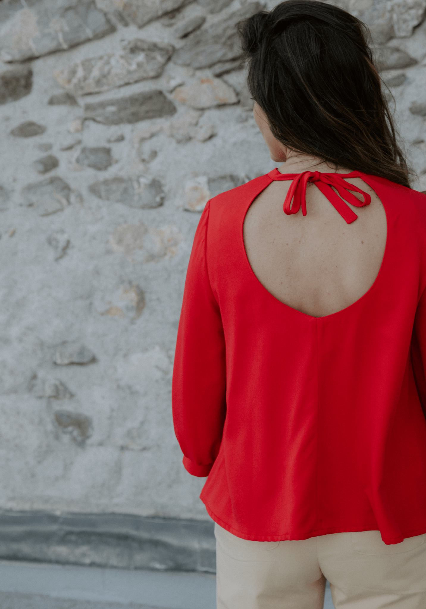 Patron couture robe, blouse Mia / PDF (A4, A3, A0, US Letter) - Cadres, Calques par Taille, Vidéoprojection - Maison Fauve