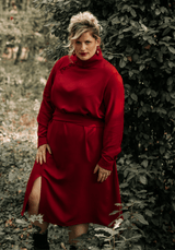 Patron couture robe, blouse Soliflore / PDF (A4, A3, A0, US Letter) - Cadres, Calques par Taille, Vidéoprojection - Maison Fauve