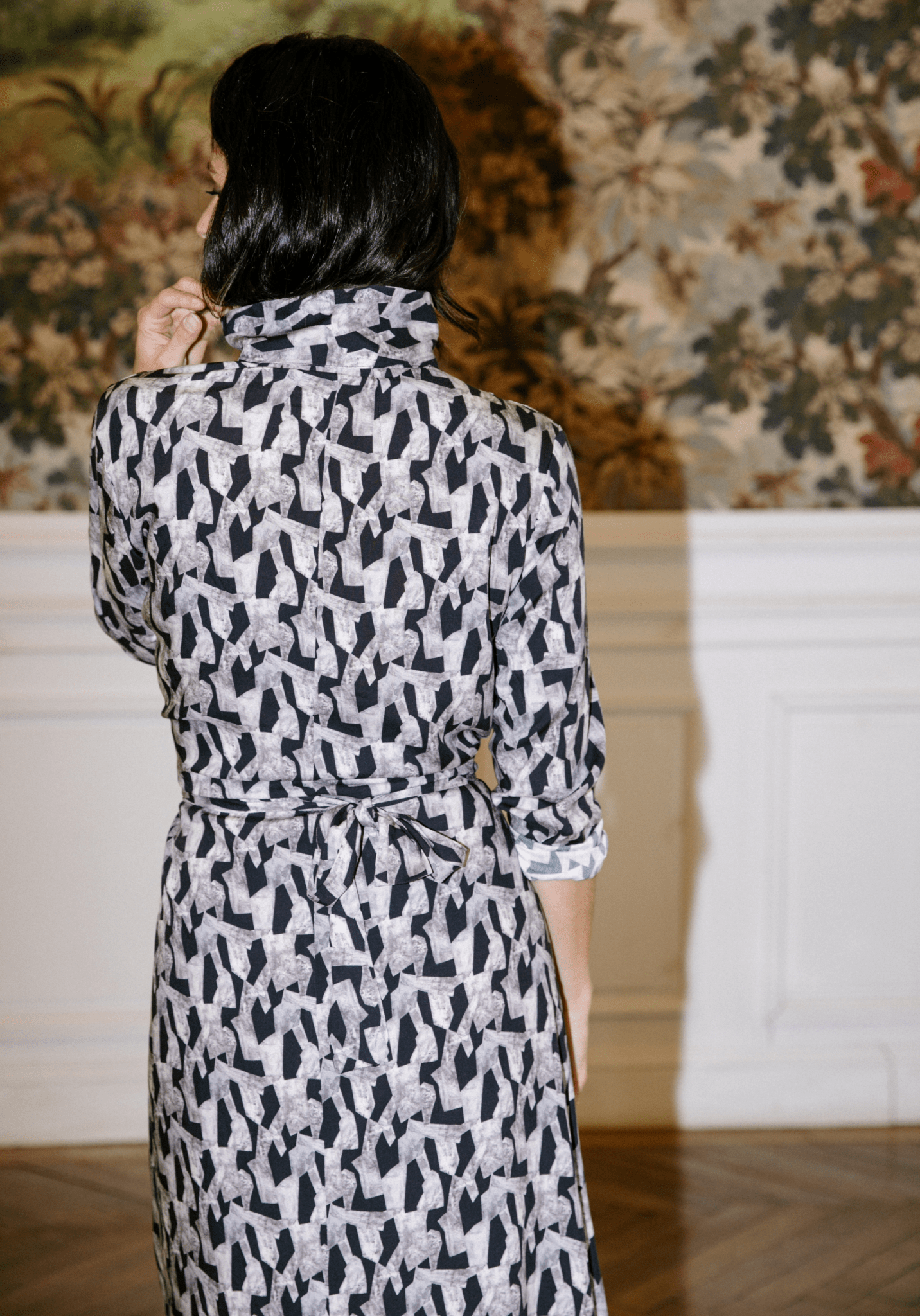 Patron couture robe, blouse Soliflore / PDF (A4, A3, A0, US Letter) - Cadres, Calques par Taille, Vidéoprojection - Maison Fauve