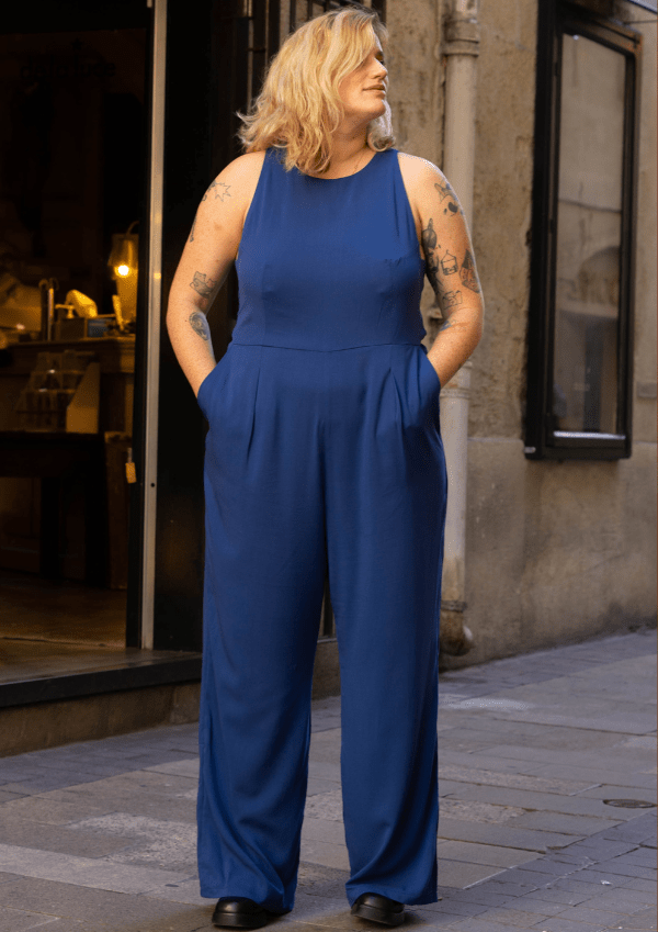 Patron couture robe, combinaison Luz / PDF (A4, A3, A0, US Letter) - Cadres, Calques par Taille, Vidéoprojection - Maison Fauve