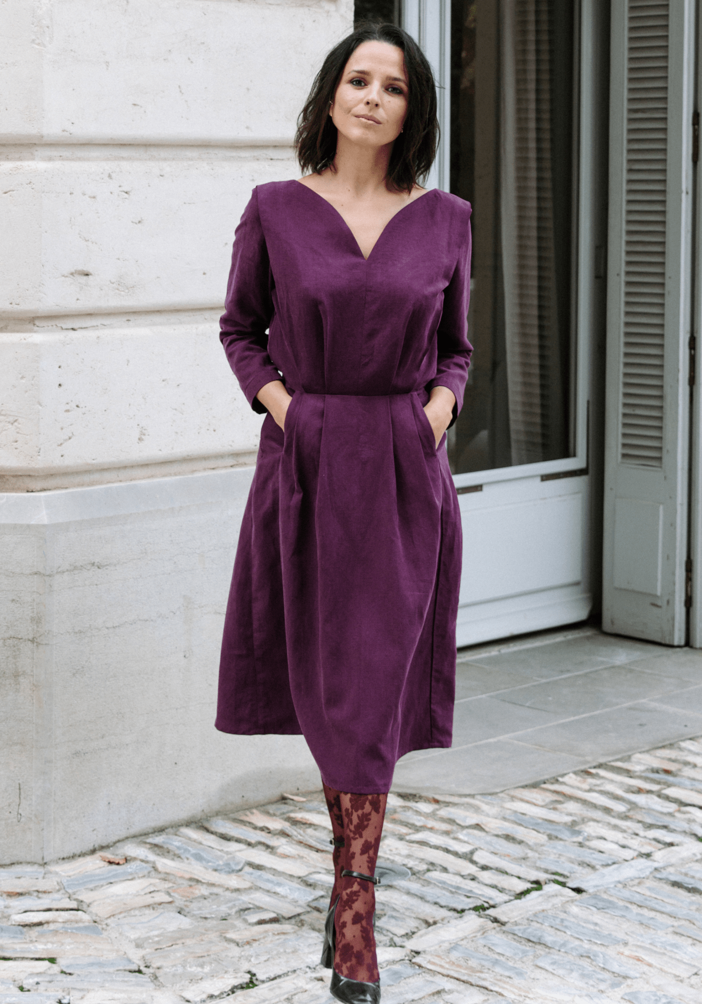 Patron couture robe Notte - Patron pochette - Maison Fauve
