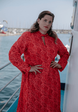 Patron couture robe Péninsule / PDF (A4, A3, A0, US Letter) - Cadres, Calques par Taille, Vidéoprojection - Maison Fauve