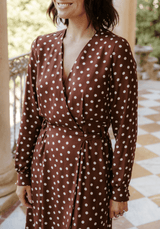 Patron couture robe portefeuille Soho / PDF (A4, A3, A0, US Letter) - Cadres, Calques par Taille, Vidéoprojection - Maison Fauve
