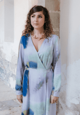 Patron couture robe portefeuille Soho / PDF (A4, A3, A0, US Letter) - Cadres, Calques par Taille, Vidéoprojection - Maison Fauve