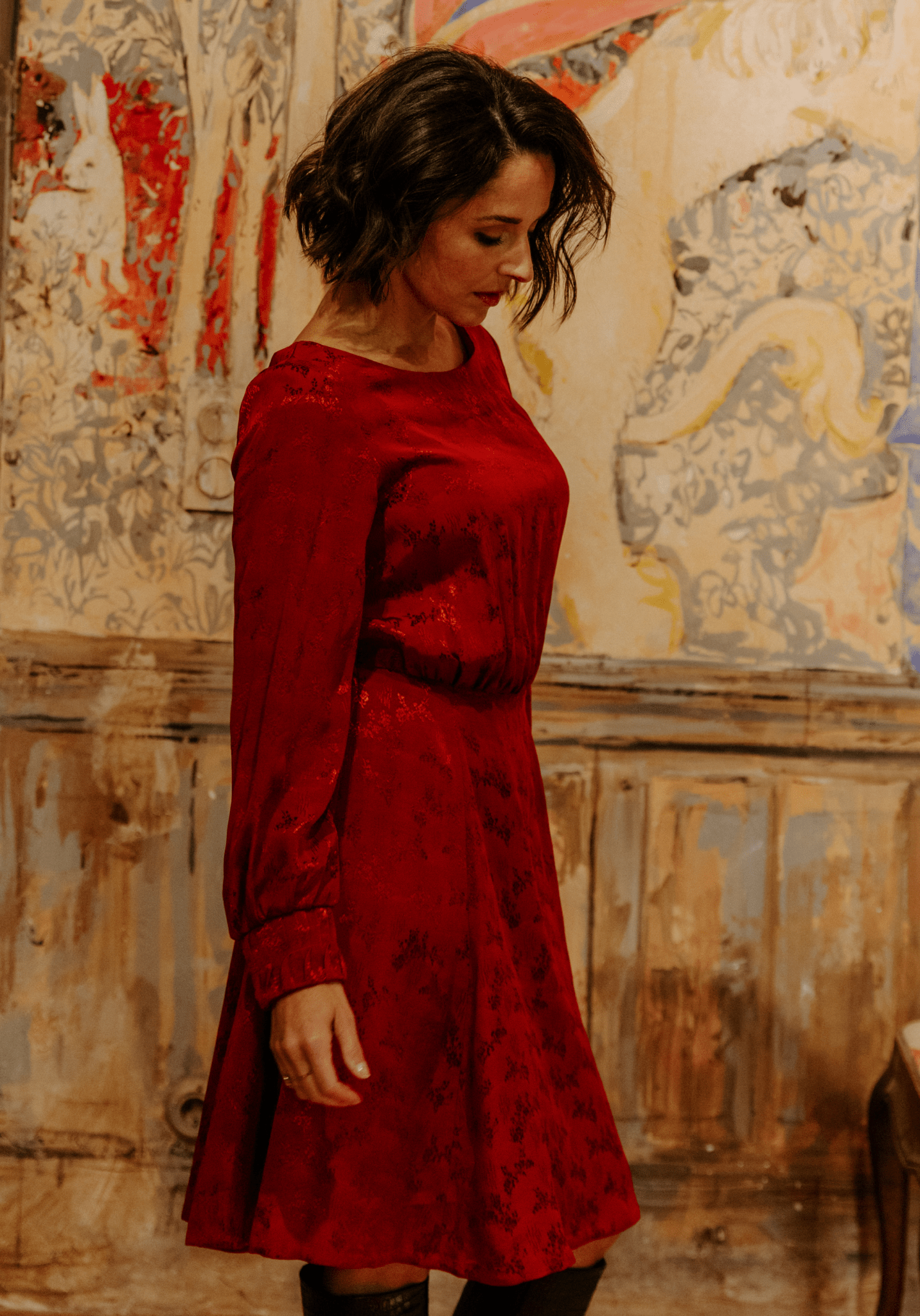 Patron couture robe Primrose / PDF (A4, A3, A0, US Letter) - Cadres, Calques par Taille, Vidéoprojection - Maison Fauve
