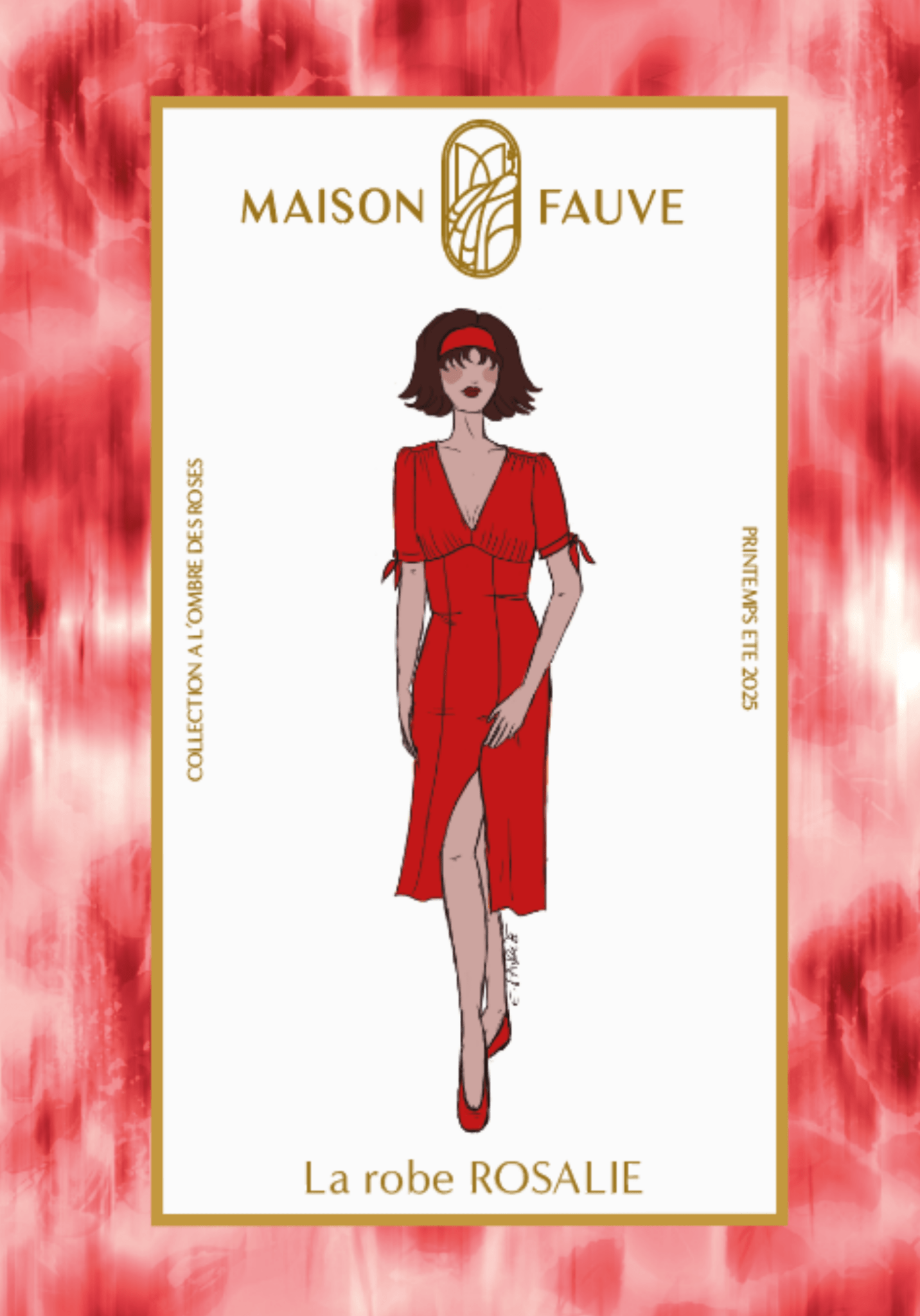 Patron couture robe Rosalie - Patron pochette - Maison Fauve