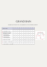 Patron couture short Grand Bain / Patron pochette - Maison Fauve