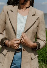 Patron couture veste blazer Manhattan / Patron pochette - Maison Fauve