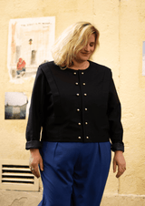 Patron couture veste Metropolis / PDF (A4, A3, A0, US Letter) - Cadres, Calques par Taille, Vidéoprojection - Maison Fauve