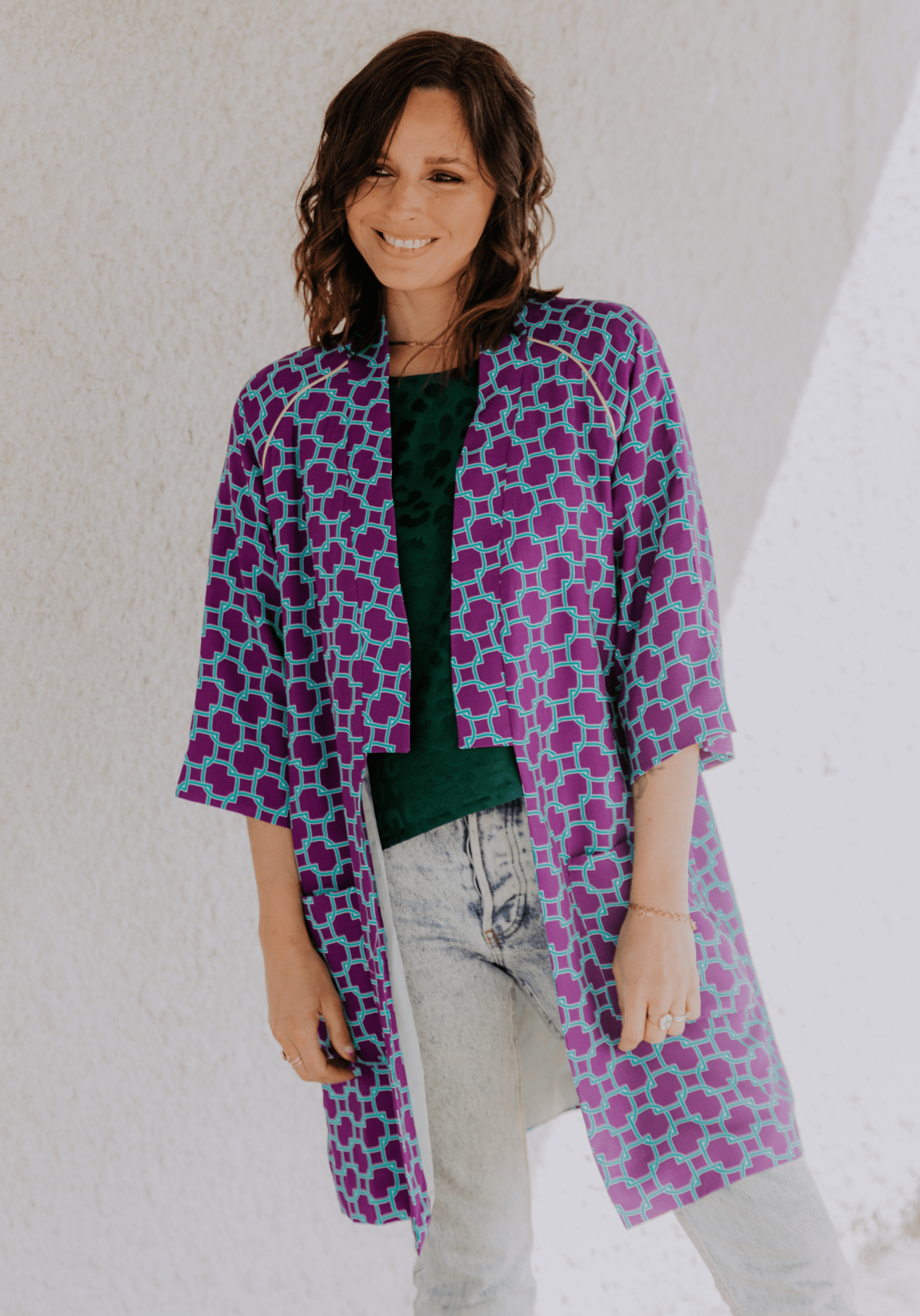 Patron couture veste Nage Libre / PDF (A4, A3, A0, US Letter) - Cadres, Calques par Taille, Vidéoprojection - Maison Fauve