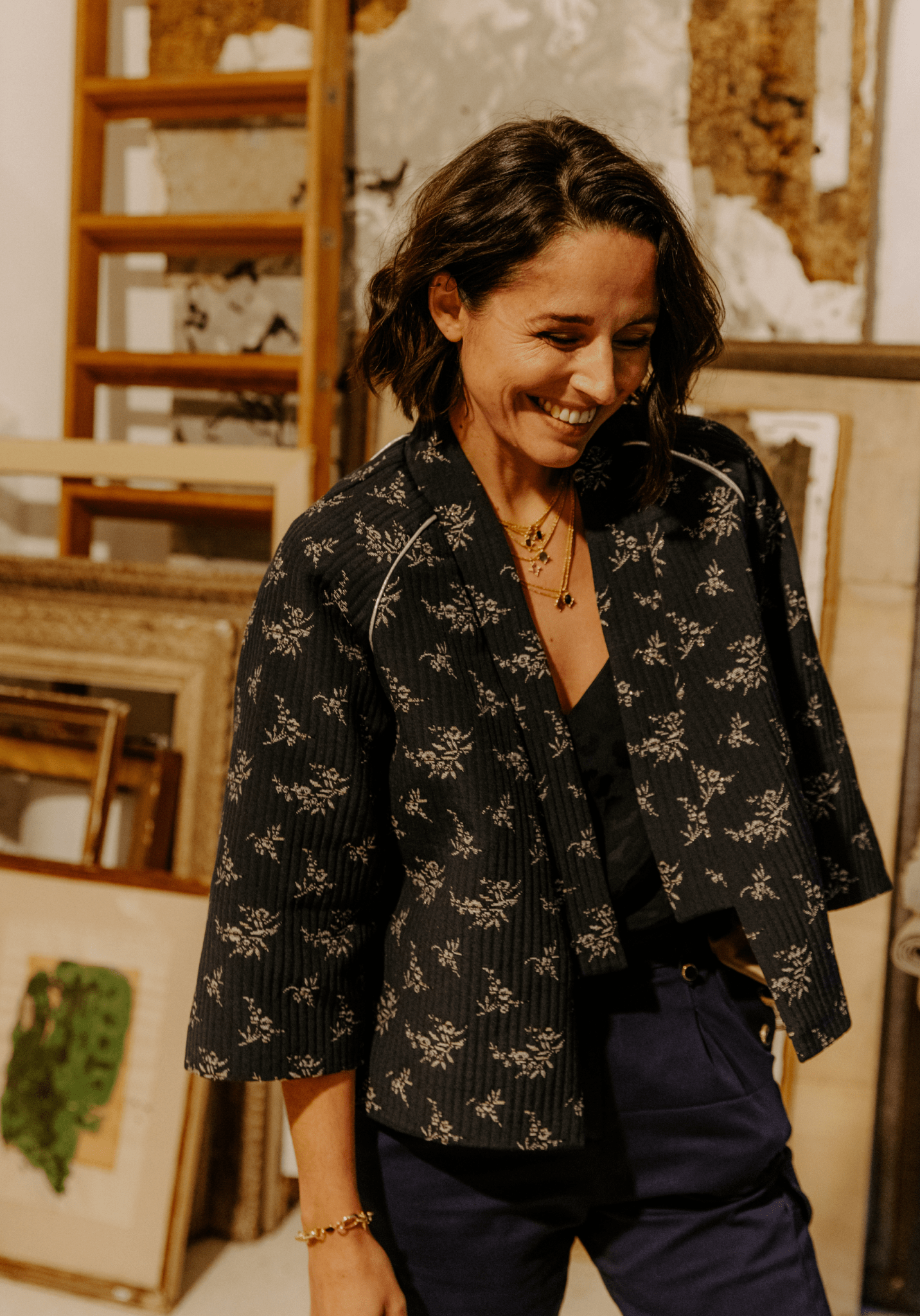Patron couture veste Nage Libre / PDF (A4, A3, A0, US Letter) - Cadres, Calques par Taille, Vidéoprojection - Maison Fauve