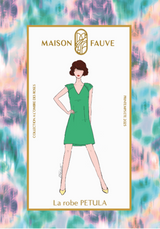 Pétula dress sewing pattern - Clutch pattern