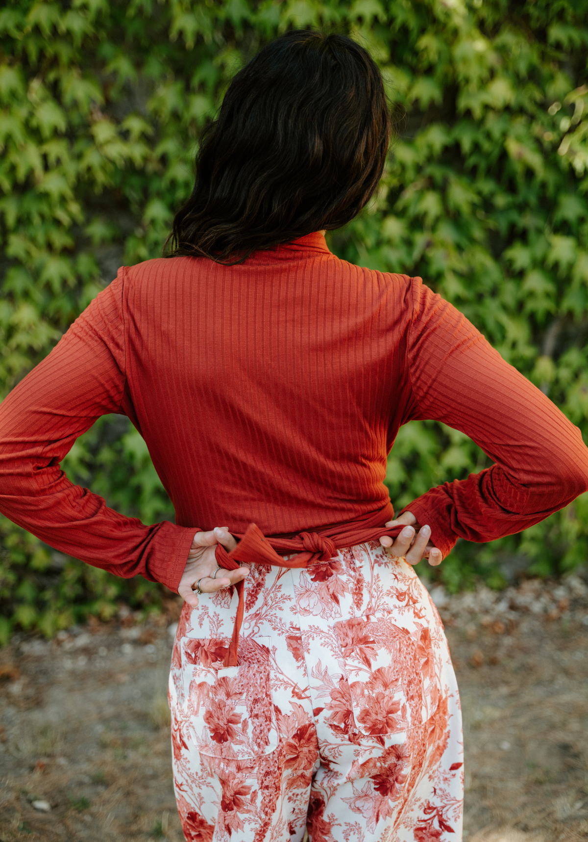 Cursive wrap dress sewing pattern - Envelope pattern