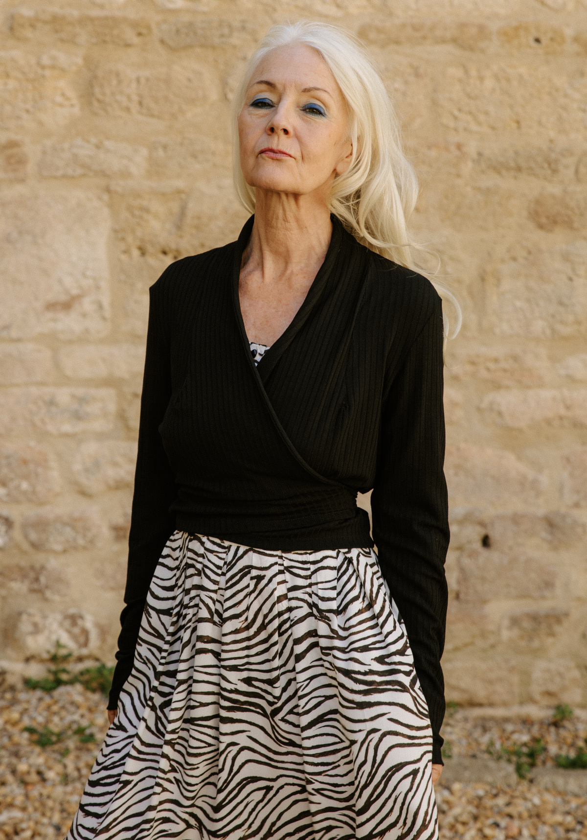 Cursive wrap dress sewing pattern - Envelope pattern
