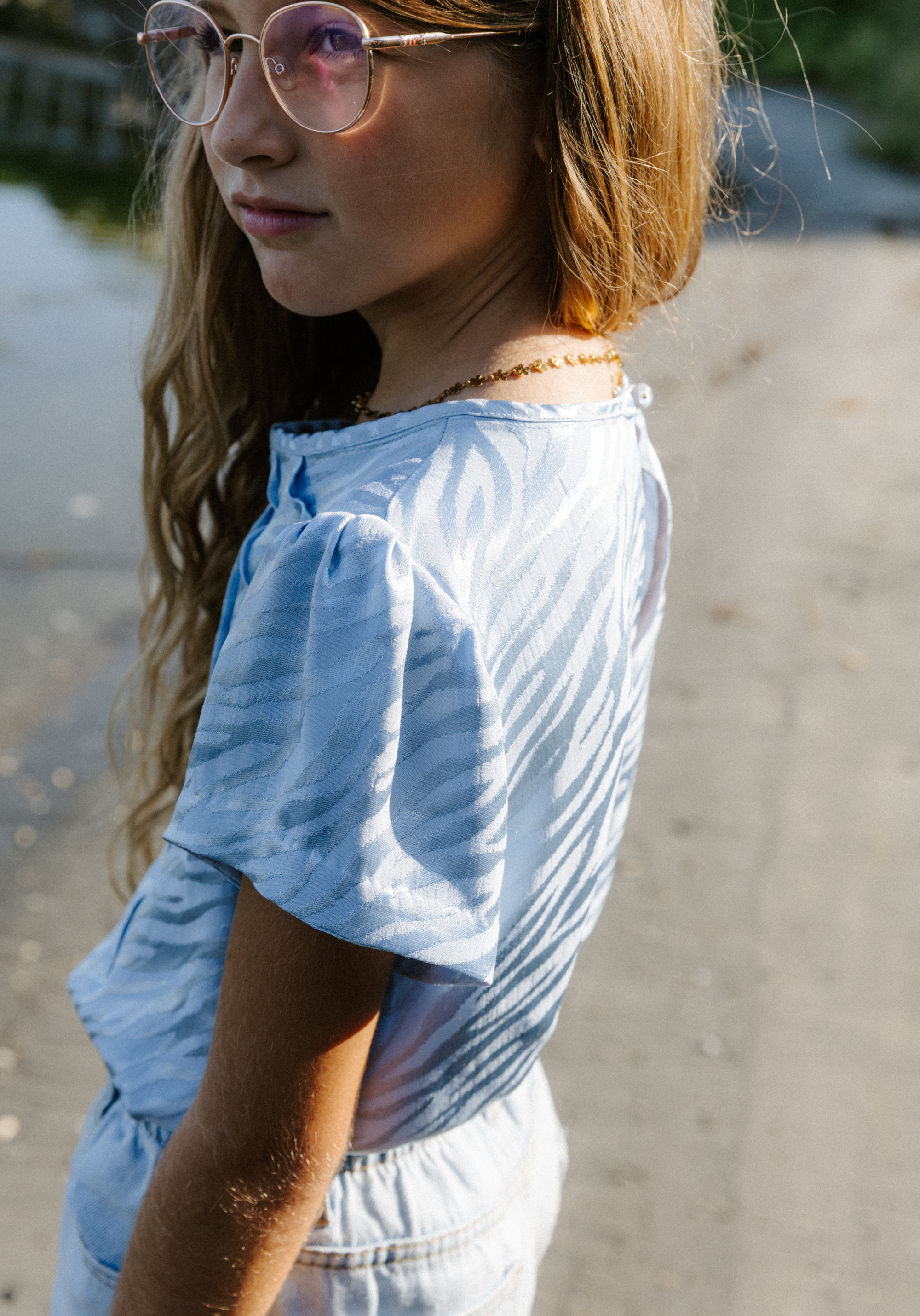 Miss Zenith Girls' Blouse Sewing Pattern - Printed Pattern