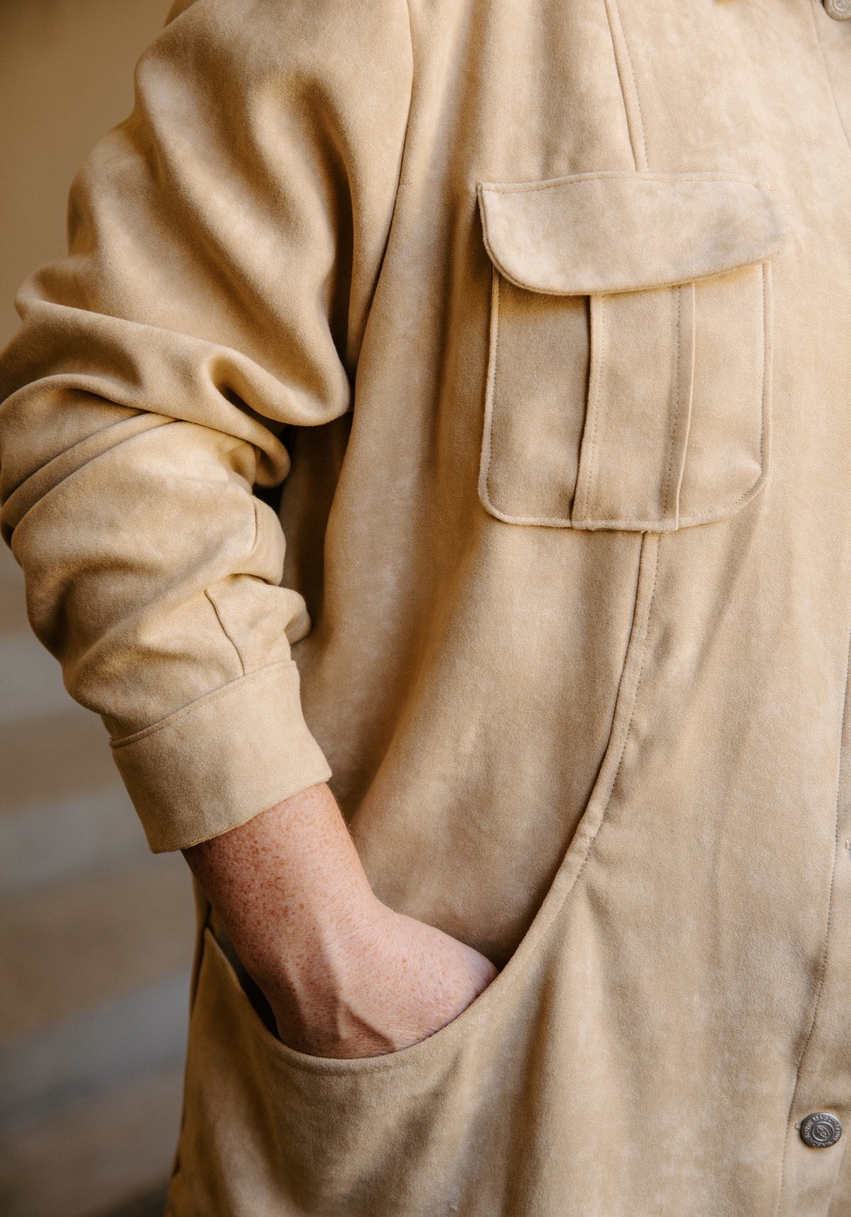 Ex Libris overshirt sewing pattern - Envelope pattern