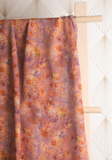 Tissu popeline de viscose imprimée Ghost Flower - Plusieurs coloris