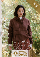 Rafale Windbreaker Sewing Pattern / PDF (A4, A3, A0, US Letter) - Frames, Layers by Size, Video Projection