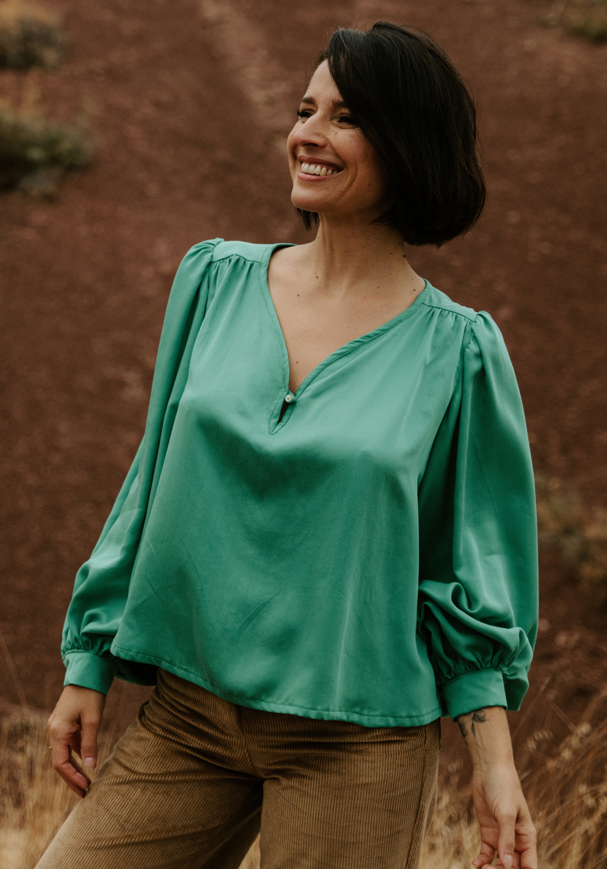 Patron couture blouse Missive - Patron pochette