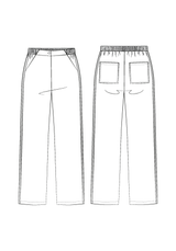 Patron couture gratuit pantalon Mellow / PDF à télécharger