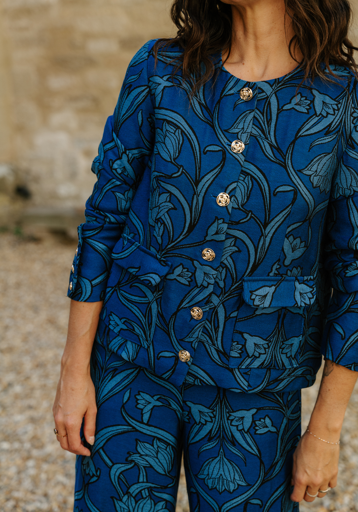 Belle Époque jacquard fabric