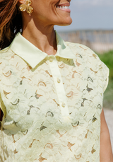 Tissu dentelle florale Daphné - Plusieurs coloris