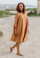 Tencel, linen and cotton dupion fabric - Multiple colors