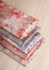 Tissu gabardine de coton imprimée Ghost Flower - Plusieurs coloris - Maison Fauve