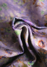 Tissu gabardine de coton imprimée Ghost Flower - Plusieurs coloris - Maison Fauve
