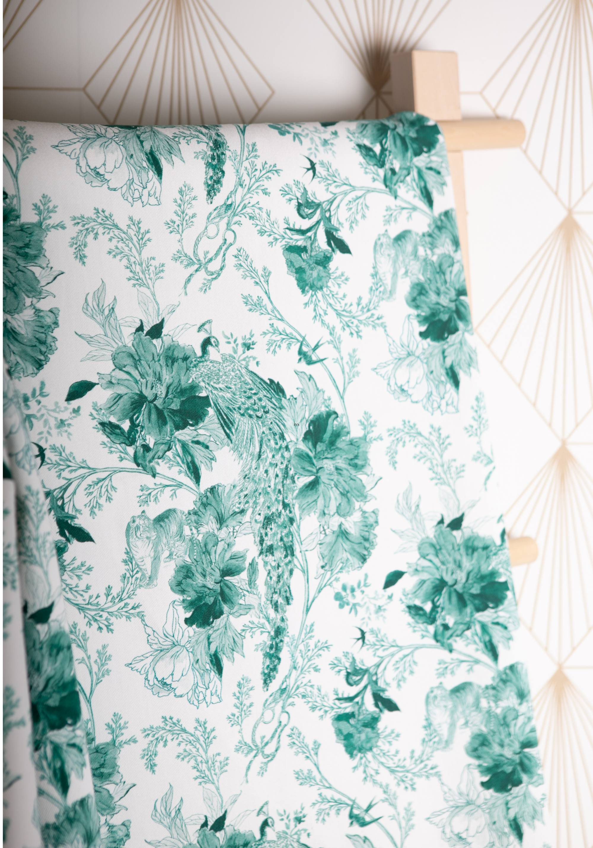 Manifesto printed cotton gabardine fabric - Several colours
