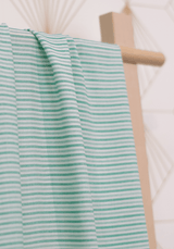 Tissu jacquard de viscose rayé - VARSITY - plusieurs coloris - Maison Fauve