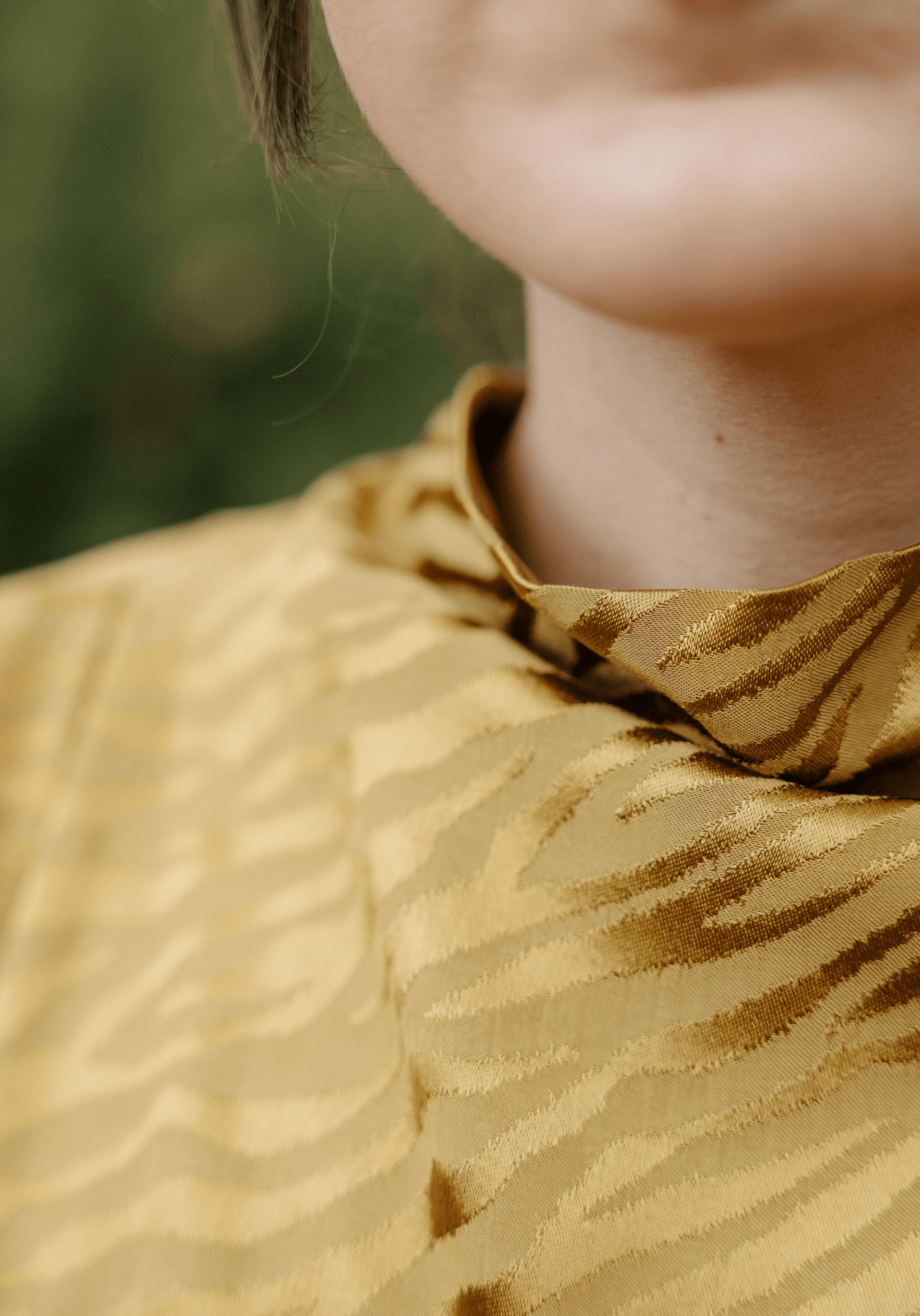 Tissu jacquard de viscose Tiger - Plusieurs coloris - Maison Fauve