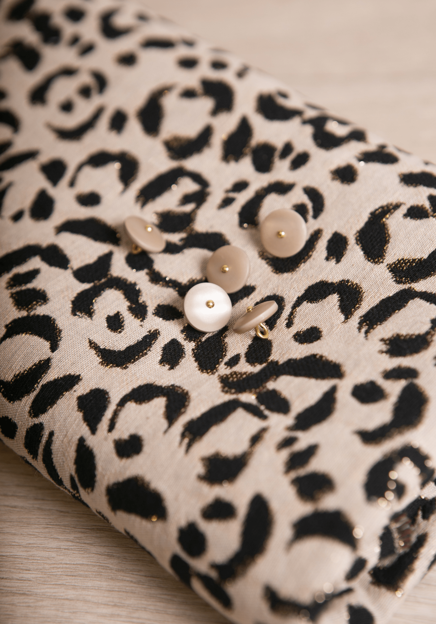Tissu jacquard Ocello - Maison Fauve