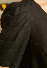 Tissu jacquard pois Lucente - Plusieurs couleurs