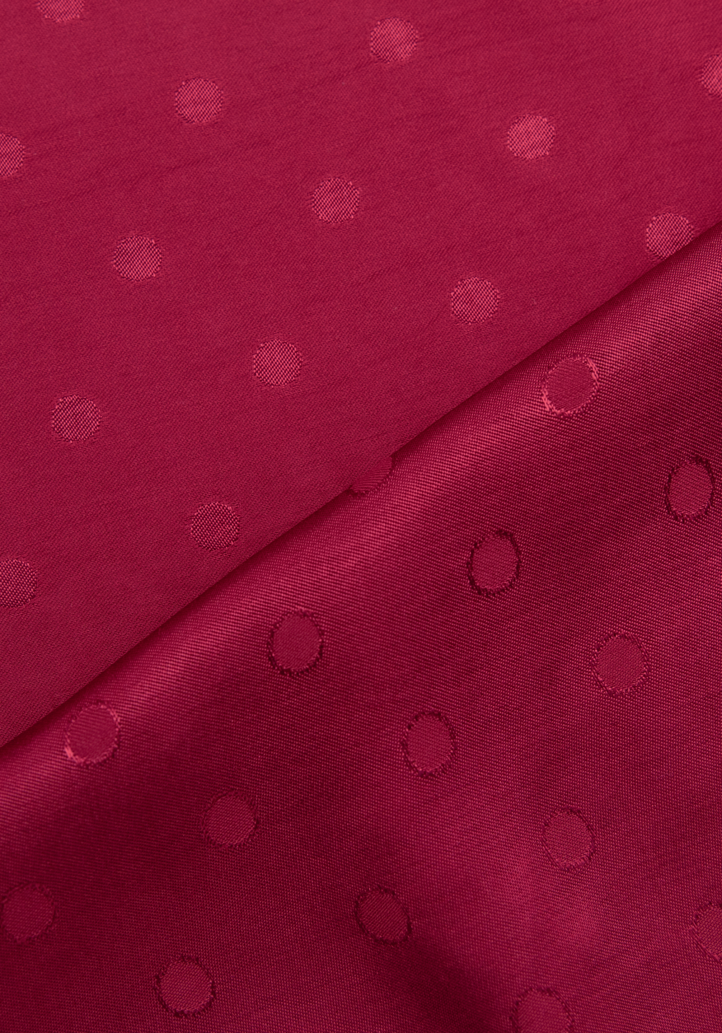Tissu jacquard pois Lucente - Pour vêtements et doublures élégantes - Plusieurs couleurs - Maison Fauve