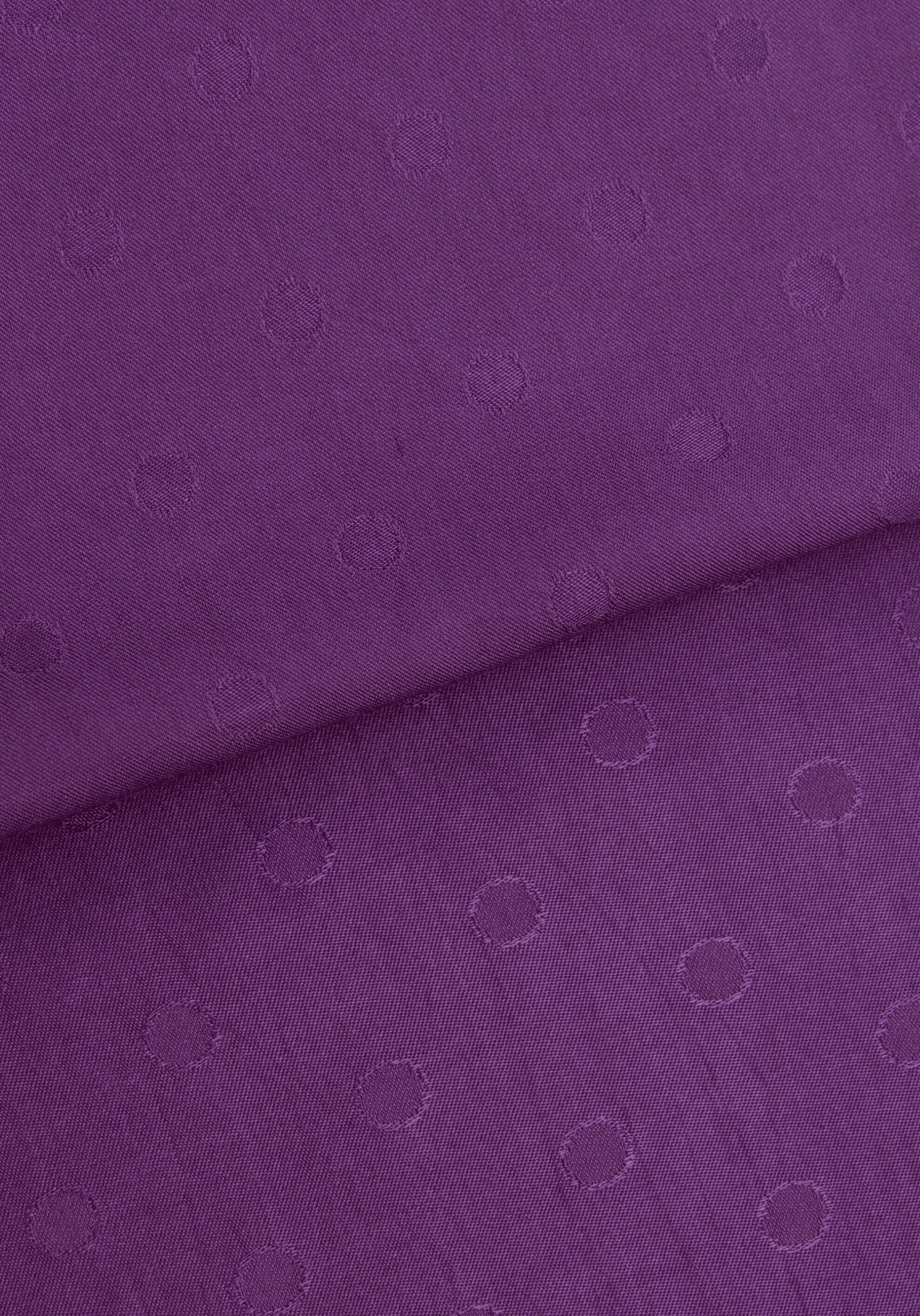 Tissu jacquard pois Lucente - Pour vêtements et doublures élégantes - Plusieurs couleurs - Maison Fauve