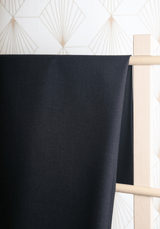 Tissu lainage tailleur 100% laine Anthracite - Maison Fauve