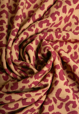 Leo printed viscose poplin fabric - Multiple colors