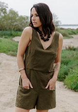 Tencel, linen and cotton dupion fabric - Multiple colors