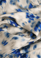 Tissu popeline de viscose imprimée Abstract Rose - Plusieurs coloris - Maison Fauve