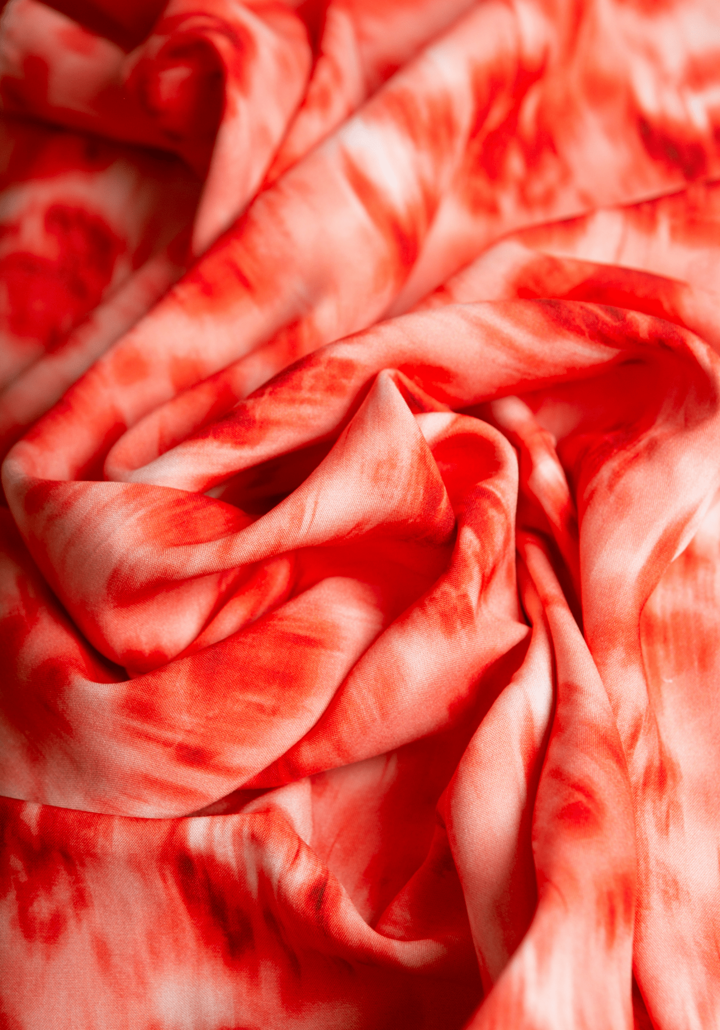 Tissu popeline de viscose imprimée Abstract Rose - Plusieurs coloris - Maison Fauve