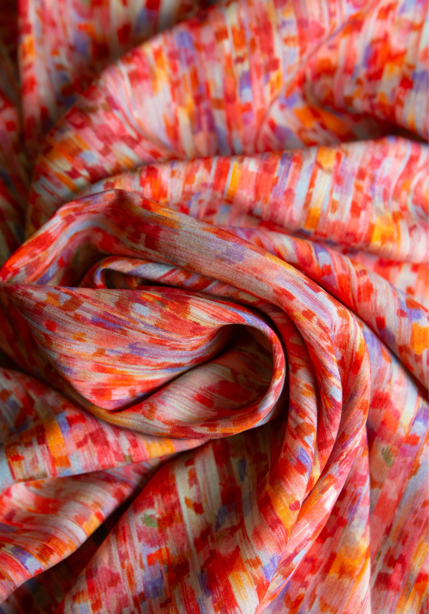 Tissu popeline de viscose imprimée Fever - Plusieurs coloris - Maison Fauve