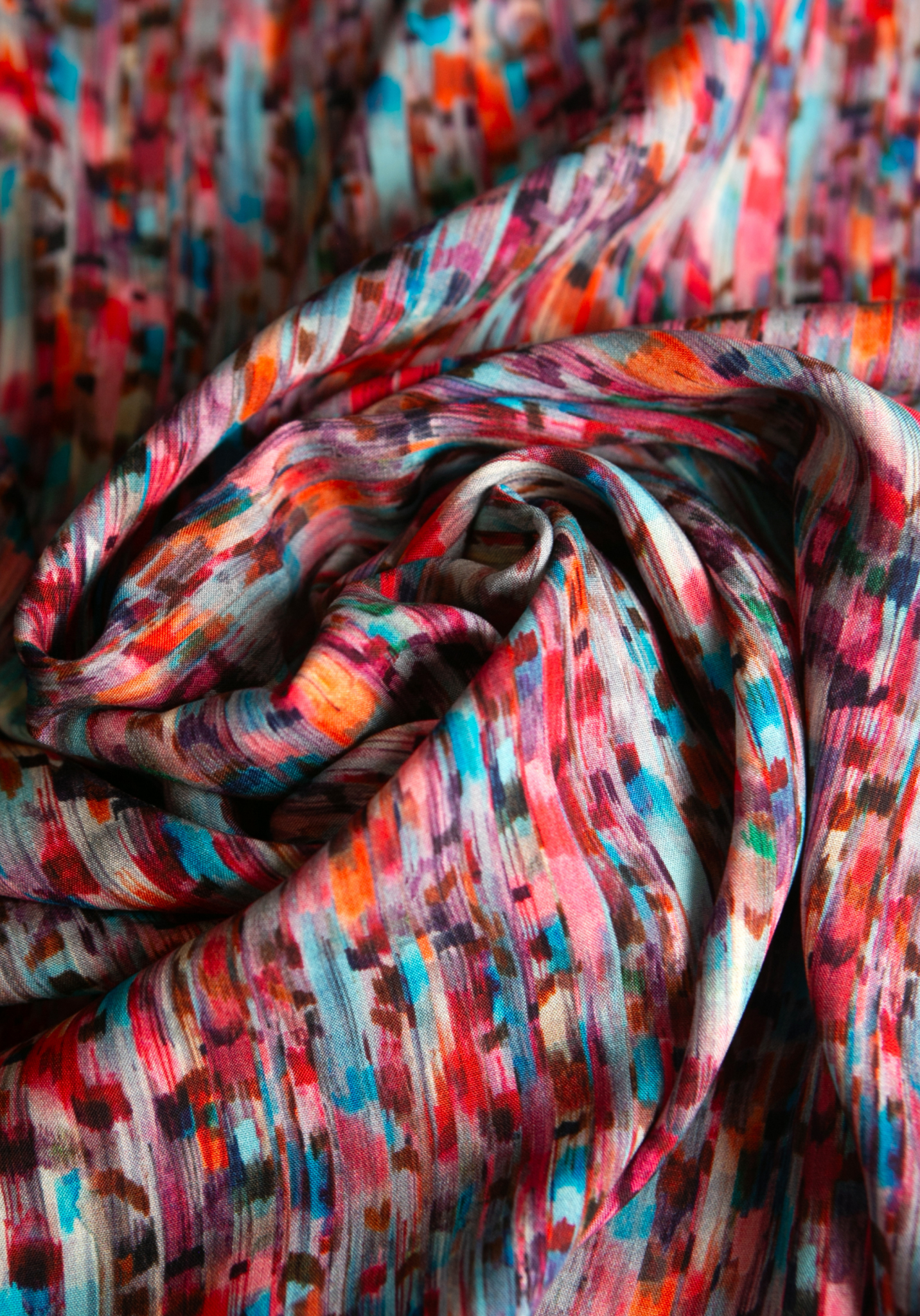 Tissu popeline de viscose imprimée Fever - Plusieurs coloris - Maison Fauve